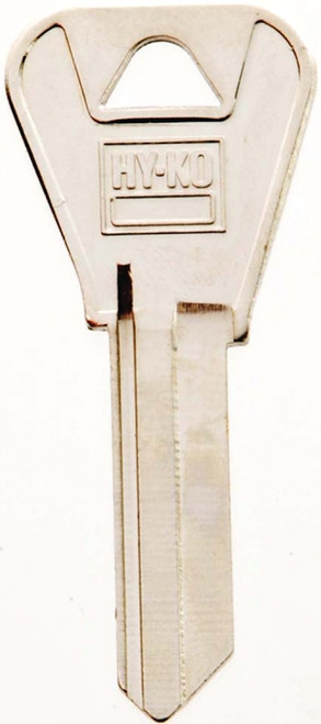 HY-KO 11010WR3 Key Blank, Brass, Nickel, For: Weiser Cabinet, House Locks and Padlocks [SKU: ORG6794895]