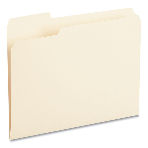 Top Tab File Folders, 1/3-Cut Tabs: Left Position, Letter Size, 0.75" Expansion, Manila, 100/Box [SKU: UNV12121]