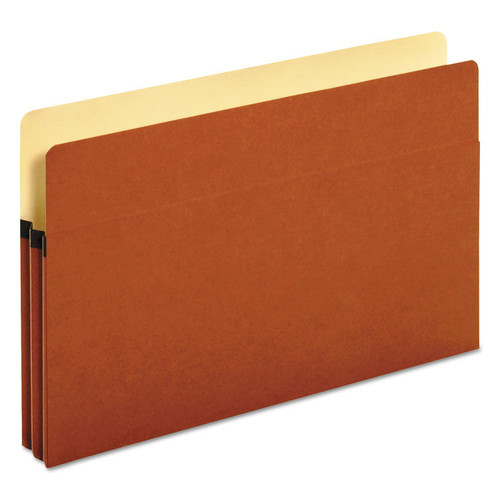 Redrope Expanding File Pockets, 1.75" Expansion, Legal Size, Redrope, 25/Box [SKU: UNV15242]