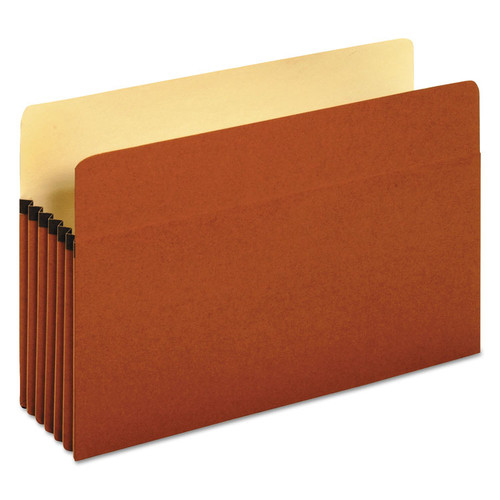 Redrope Expanding File Pockets, 5.25" Expansion, Legal Size, Redrope, 10/Box [SKU: UNV15363]