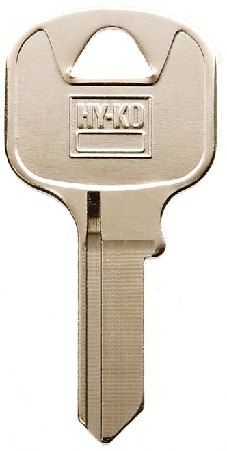 HY-KO 11010AB13 Key Blank, Brass, Nickel, For: Abus Cabinet, House Locks and Padlocks [SKU: ORG4349775]