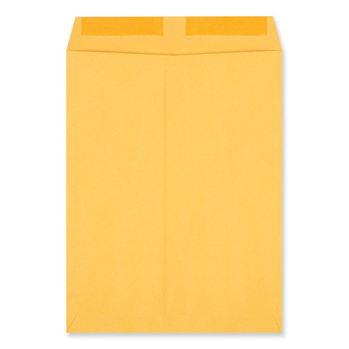 Catalog Envelope, 28 lb Bond Weight Kraft, #12 1/2, Square Flap, Gummed Closure, 9.5 x 12.5, Brown Kraft, 250/Box [SKU: UNV42165]