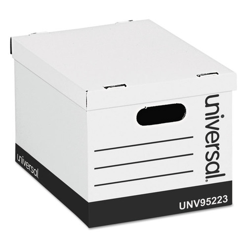 Basic-Duty Easy Assembly Storage Files, Letter/Legal Files, White, 12/Carton [SKU: UNV95223]
