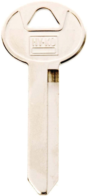 HY-KO 11010H50 Key Blank, Brass, Nickel, For: Ford Vehicle Locks [SKU: ORG2768463]