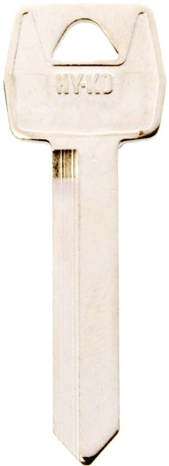 HY-KO 11010H54 Key Blank, Brass, Nickel, For: Ford Vehicle Locks [SKU: ORG4636676]