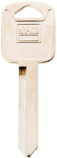 HY-KO 11010H67 Key Blank, Solid Brass, Nickel, For: Ford, Lincoln, Mercury Vehicles [SKU: ORG9060336]