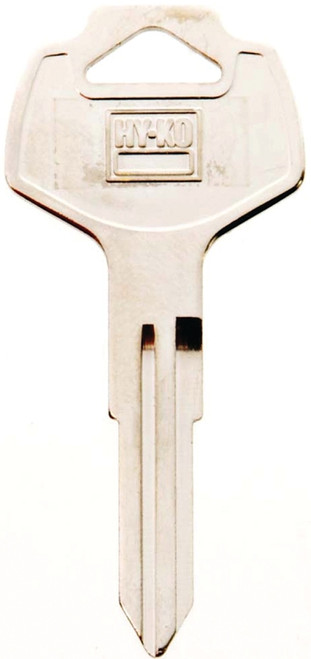 HY-KO 11010DA25 Automotive Key Blank, Brass, Nickel, For: Nissan Vehicle Locks [SKU: ORG8106627]