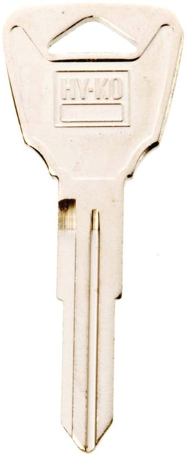 HY-KO 11010HD96 Automotive Key Blank, Brass, Nickel, For: Honda Vehicle Locks [SKU: ORG0890244]