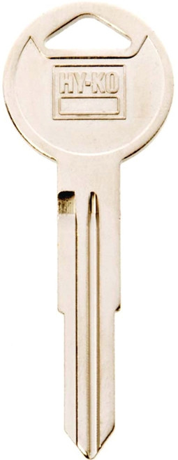 HY-KO 11010HD104 Automotive Key Blank, Brass, Nickel, For: Honda Vehicle Locks [SKU: ORG6435028]