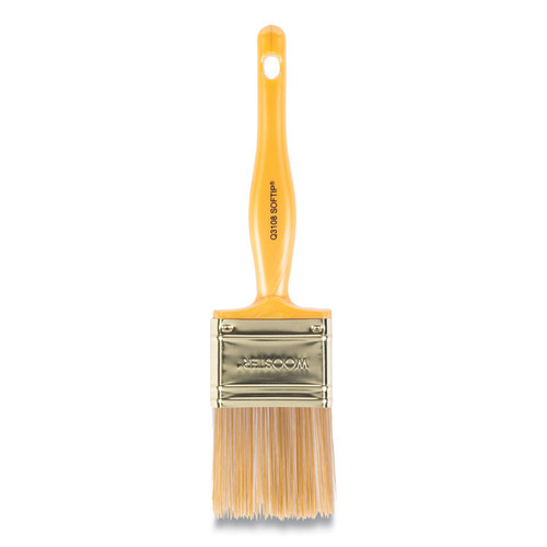 Softip Paint Brush, Nylon/Polyester Bristles, 2" Wide, Flat Profile, Plastic Kaiser Handle [SKU: WBC0Q31080020]