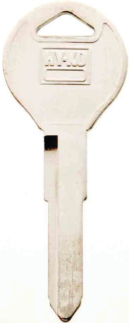 HY-KO 11010MZ31 Automotive Key Blank, Brass, Nickel, For: Mazda Vehicle Locks [SKU: ORG7328230]