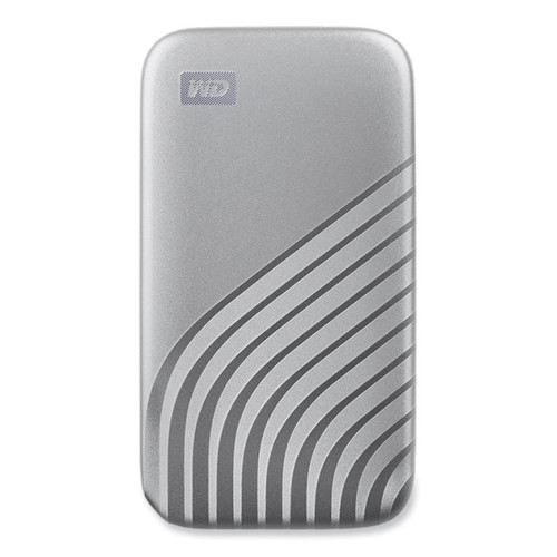 MY PASSPORT External Solid State Drive, 2 TB, USB 3.2, Silver [SKU: WDCAGF0020BSL]