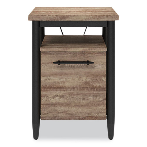 Thomasville Breslyn One-Drawer Vertical File Cabinet, with Shelf, Letter/Legal, Crosscut Hickory, 16" x 20" x 22.2 [SKU: WHLBRDFTV]