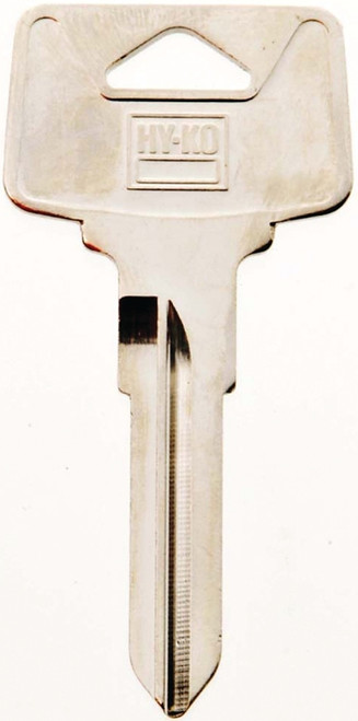HY-KO 11010VL6 Automotive Key Blank, Brass, Nickel, For: Volvo Vehicle Locks [SKU: ORG5912878]