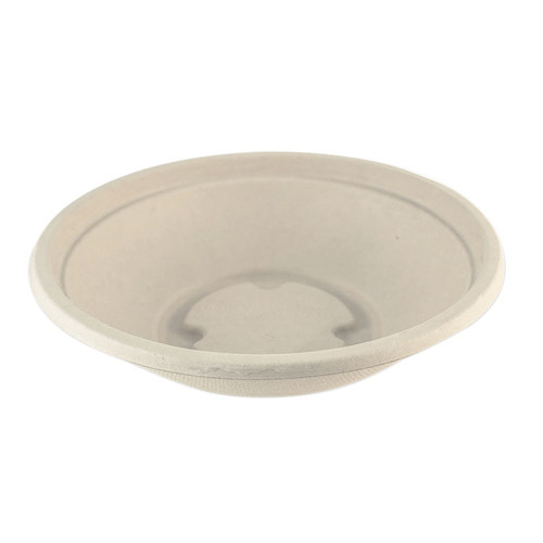 Fiber Bowls, 16 oz, 7.4" Diameter x 1.9"h, Natural, 500/Carton [SKU: WORBOSC16]