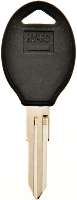 HY-KO 12005DA31 Automotive Key Blank, Brass/Plastic, Nickel, For: Nissan Vehicle Locks [SKU: ORG8989147]