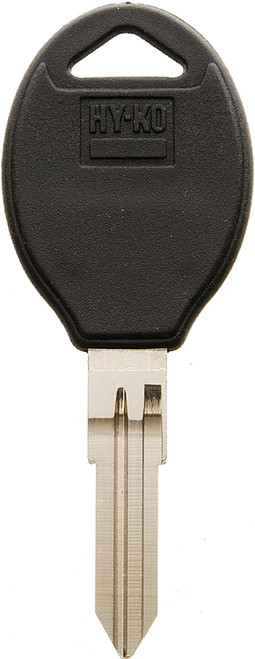 HY-KO 12005DA38 Automotive Key Blank, Brass/Plastic, Nickel, For: Nissan Vehicle Locks [SKU: ORG2575835]