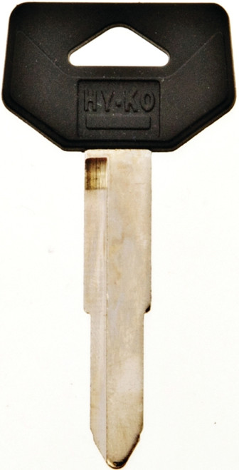 HY-KO 12005TR33 Automotive Key Blank, Brass/Plastic, Nickel, For: Toyota Vehicle Locks [SKU: ORG5132659]