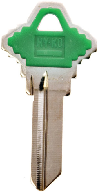 HY-KO 13005SC1PG Key Blank, Brass/Plastic, For: Schlage Cabinet, House Locks and Padlocks [SKU: ORG2282309]