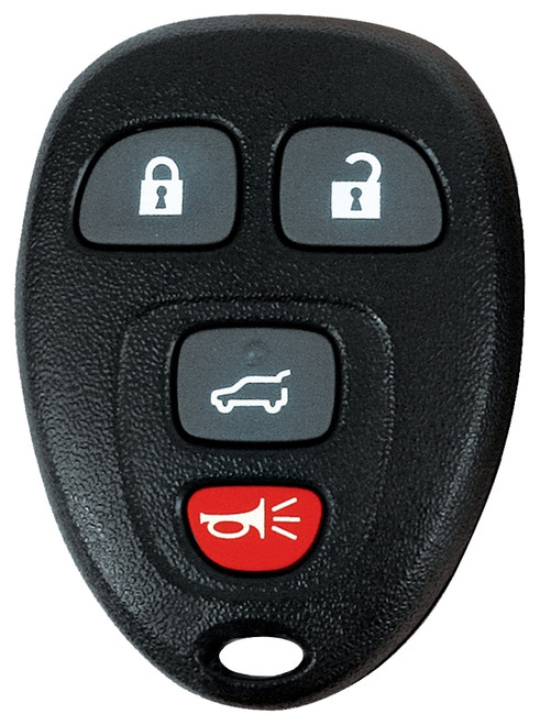 HY-KO 19GM803S Fob Shell, 4-Button, Plastic, Black [SKU: ORG7217052]