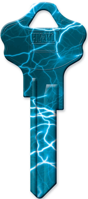 HY-KO 16010KW10 Key Blank, Brass, Painted, For: Kwikset KW1, Titan KW10 Keyways [SKU: ORG5888573]