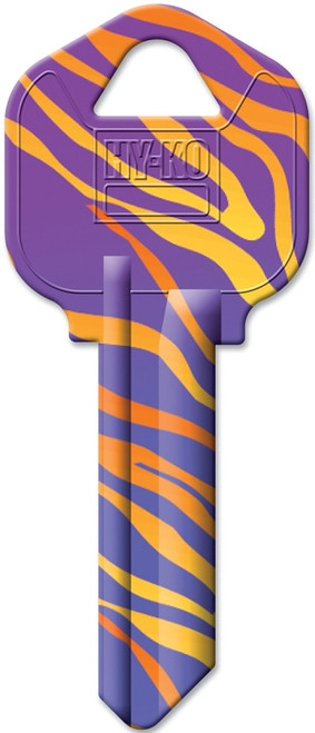 HY-KO 16010KW1-02 Key Blank, Solid Brass, Painted, For: Kwikset KW1, Titan KW10 Keyways [SKU: ORG7222474]