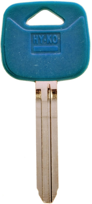 HY-KO 13005TR47PB Key Blank, Brass/Plastic, Nickel, For: Toyota Vehicle Locks [SKU: ORG4290516]