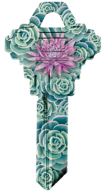 SC1-40 KEYBLANK GREEN LEAF [SKU: ORG1415868]