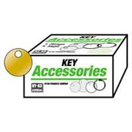 HY-KO KB147 Key Tag, Round, Brass [SKU: ORG7732498]