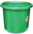 FORTEX-FORTIFLEX FB-120 FB-120GR Bucket, 20 qt Volume, Rubber/Polyethylene, Green [SKU: ORG6323083]