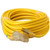 CCI 043888802 Extension Cord, 10 AWG Cable, 50 ft L, 15 A, 125 V, Yellow [SKU: ORG2205839]