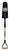 SEYMOUR S500 Industrial 49348 Drain Spade Shovel, 6 in W Blade, Steel Blade, Hardwood Handle, D-Shaped Handle [SKU: ORG4708368]