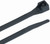 GB 46-206UVB Cable Tie, Double-Lock Locking, 6/6 Nylon, Black [SKU: ORG8931297]