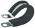 GB PPR-1558 Insulated Clamp, 5/8 in Max Bundle Dia, Rubber/Steel, Black [SKU: ORG4109740]