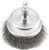 Forney 72730 Wire Cup Brush, 2 in Dia, 0.008 in Dia Bristle, Steel Bristle [SKU: ORG8916009]