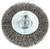 Forney 72733 Wire Wheel Brush, 2-1/2 in Dia, 0.012 in Dia Bristle [SKU: ORG8912289]