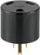 Eaton Cooper Wiring 1264-BOX Power Adapter, 30 A, 125 V, Plug, Receptacle [SKU: ORG6171607]
