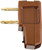 Eaton Wiring Devices BP2600-6B-L Electrical Plug, 2 -Pole, 15 A, 125 V, NEMA: NEMA 1-15, Brown [SKU: ORG4001210]