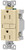 Eaton Wiring Devices TRSGF15V-3-L GFCI Duplex Receptacle, 2 -Pole, 15 A, 125 V, Back, Side Wiring, NEMA: 5-15R [SKU: ORG4896189]