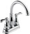 DELTA Porter Series 25984LF-ECO Bathroom Faucet, 1.2 gpm, 2-Faucet Handle, Brass, Chrome Plated, Lever Handle [SKU: ORG1161736]