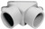 Carlon E990DR-CAR Access Pull Elbow, PVC, Gray [SKU: ORG6551436]