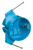 Carlon B518P-UPC Ceiling Fan Box, 2-3/4 in D, Polycarbonate, Blue [SKU: ORG7010283]