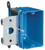 Carlon B121ADJ New Work Outlet Box, 1 -Gang, PVC, Blue, Bracket Mounting [SKU: ORG6075030]