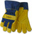 Heatkeep 1926-M Protective Gloves, Men's, M, Wing Thumb, Dark Blue/Golden [SKU: ORG8634370]