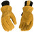 HYDROFLECTOR 350HKP-M Driver Gloves, Men's, M, Keystone Thumb, Knit Wrist Cuff, Cowhide Leather, Gold [SKU: ORG8635542]