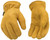 Kinco 903HK-XL Driver Gloves, Men's, XL, Keystone Thumb, Easy-On Cuff, Deerskin Leather, Gold [SKU: ORG8635625]