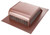 LOMANCO LomanCool 750GSBR Static Vent, 16 in OAW, 50 sq-in Net Free Ventilating Area, Steel, Brown, Galvanized [SKU: ORG1455179]