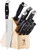 Henckels International Statement Series 35309-000 Knife Block Set, 12-Piece, Stainless Steel, Black, Satin [SKU: ORG0513879]