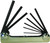 Eklind 20912 Hex Key Set, 9-Piece, Steel, Black [SKU: ORG6190581]