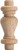 Waddell 540 Spindle, 1-1/4 in L, Hardwood, Maple [SKU: ORG4943205]